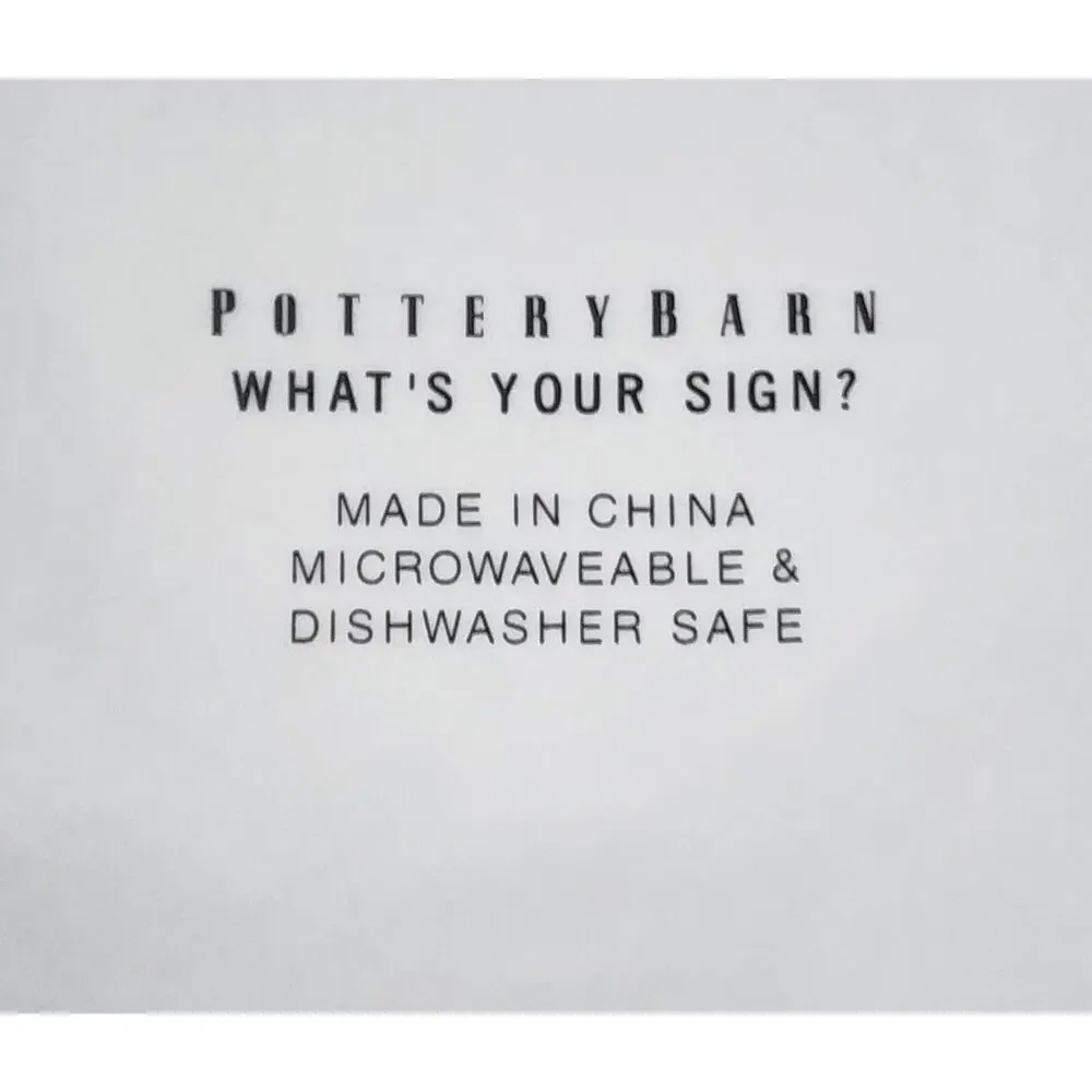 Pottery Barn What's Your Sign? Libra 8